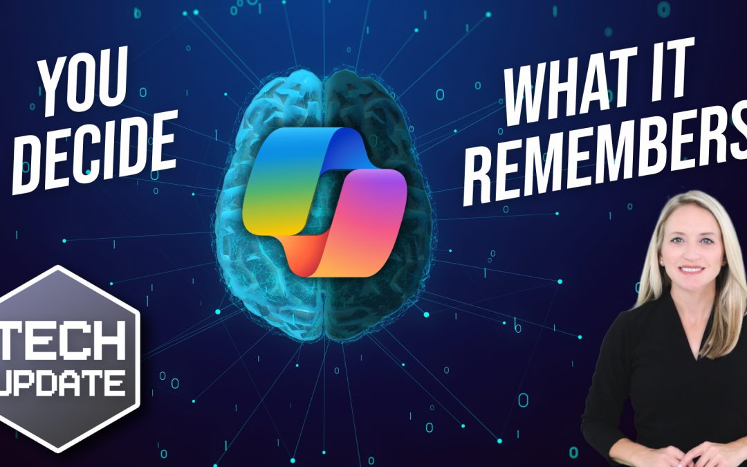 New: You decide what Copilot remembers