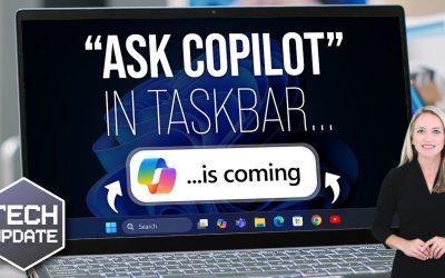 “Ask Copilot” is coming to your Taskbar (but only if you want it to)